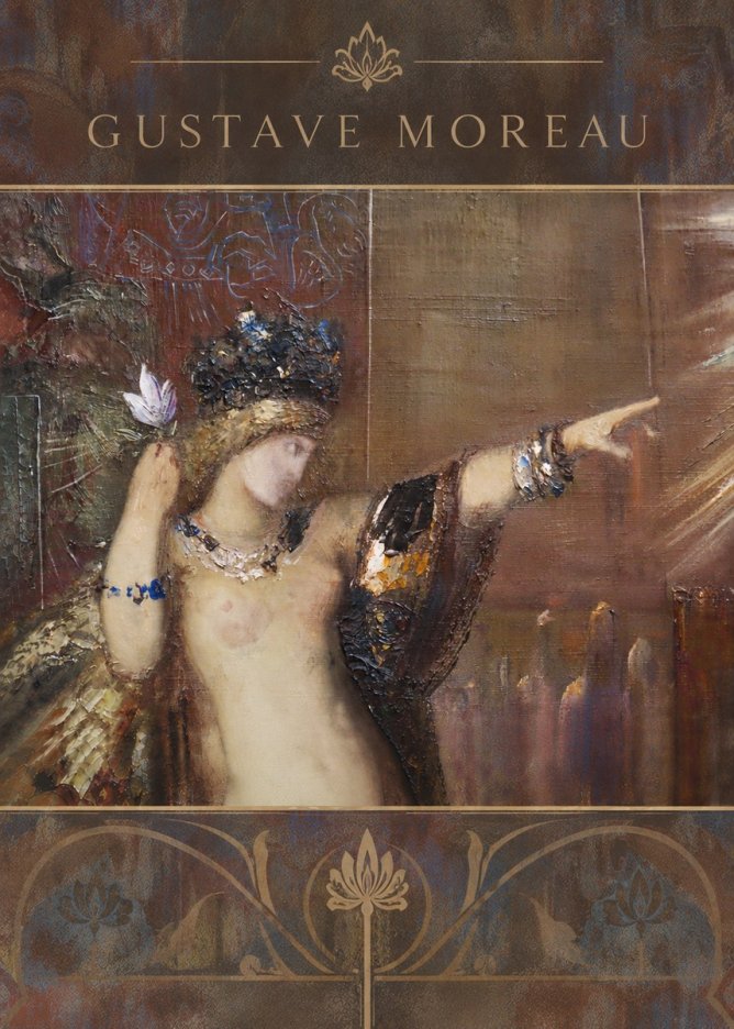 Gustave Moreau Salome IV No6 - Juliste