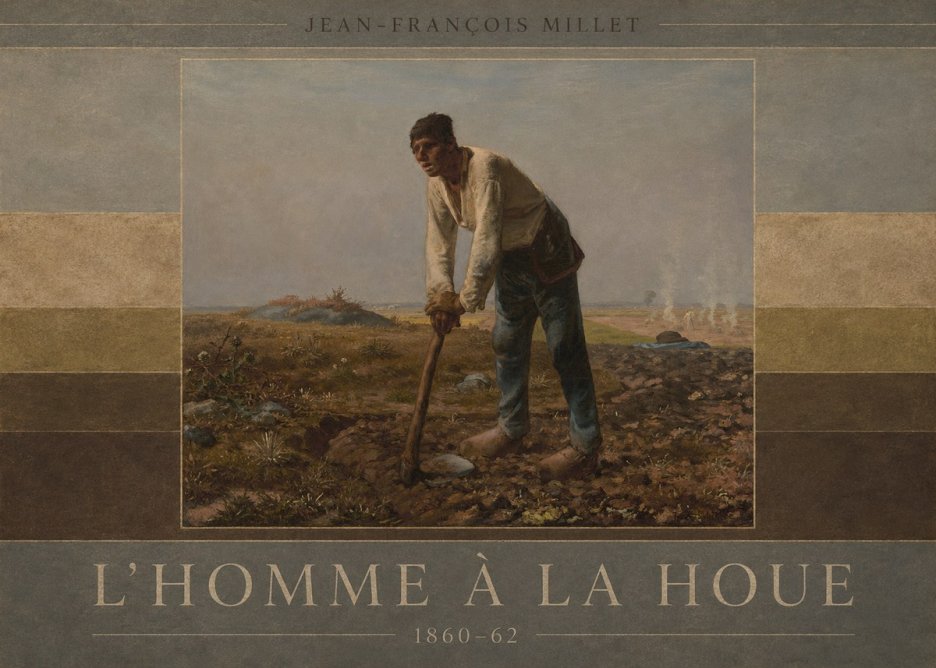 Jean-François Millet L'homme À La Houe No6 - Juliste