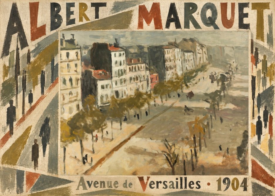 Albert Marquet Avenue De Versailles · 1904 No6 - Juliste