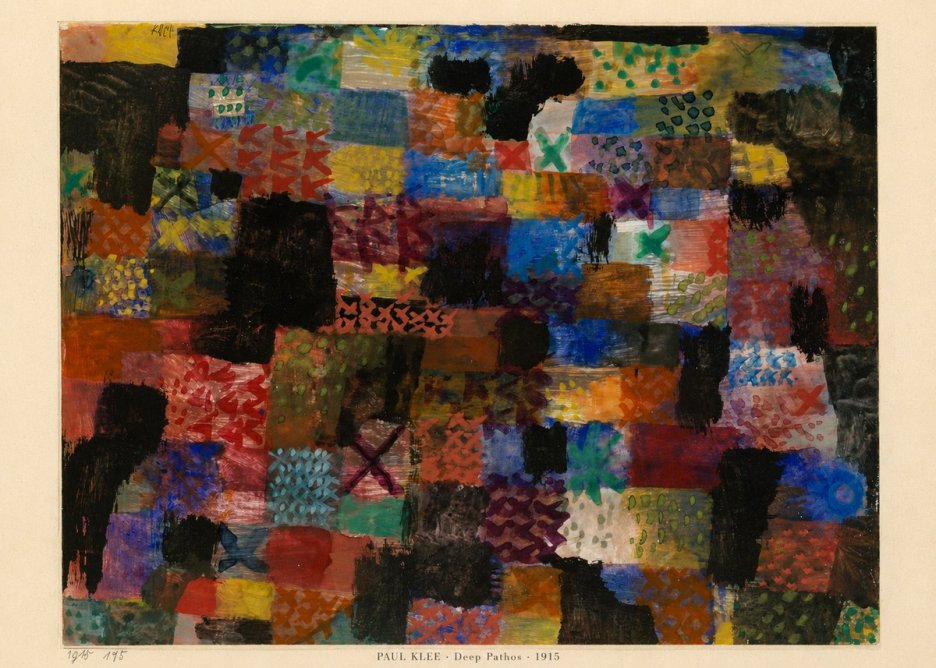 Paul Klee Deep Pathos No6 - Juliste