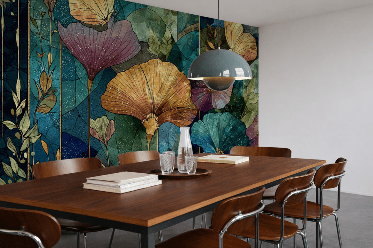 Vibrant Flora Mosaic