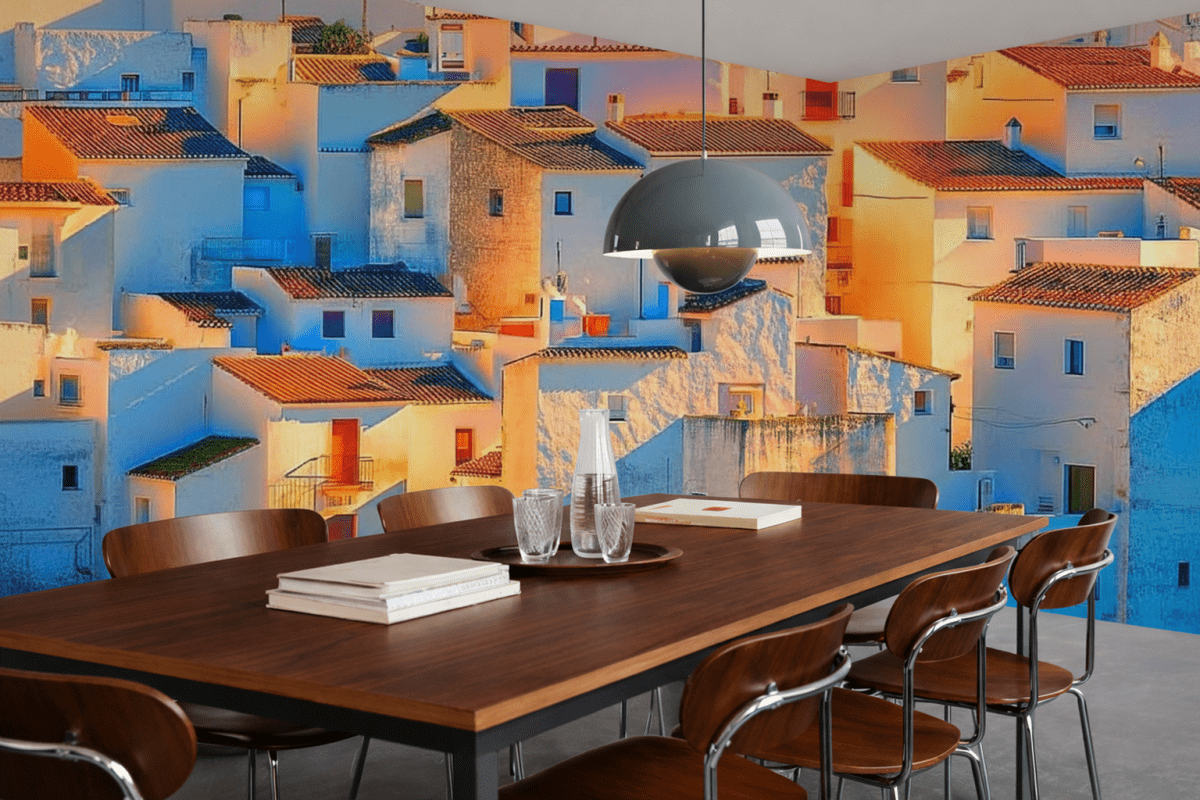 Sunlit Pueblo Canvas