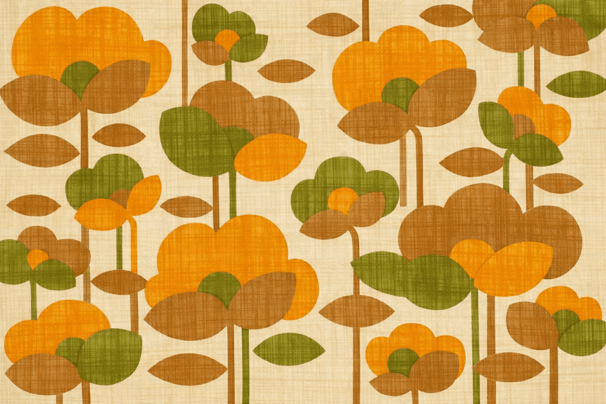 Whimsical Floral Terrain