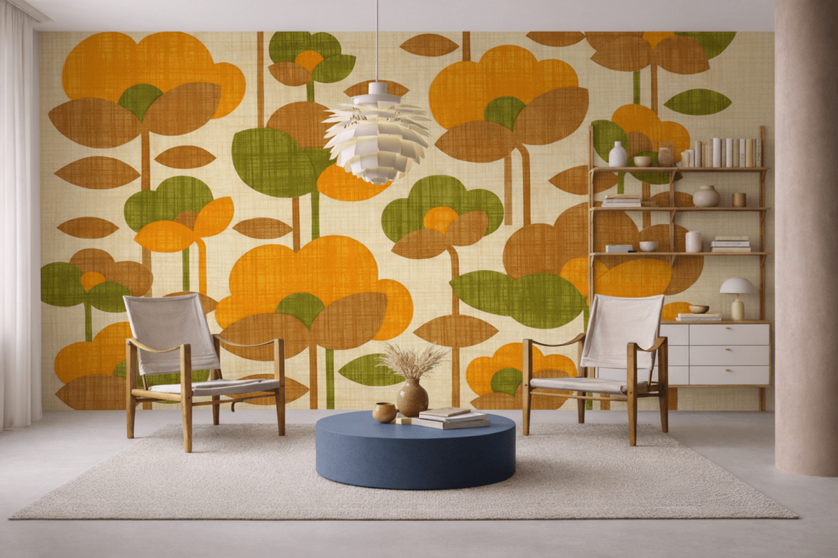 Whimsical Floral Terrain