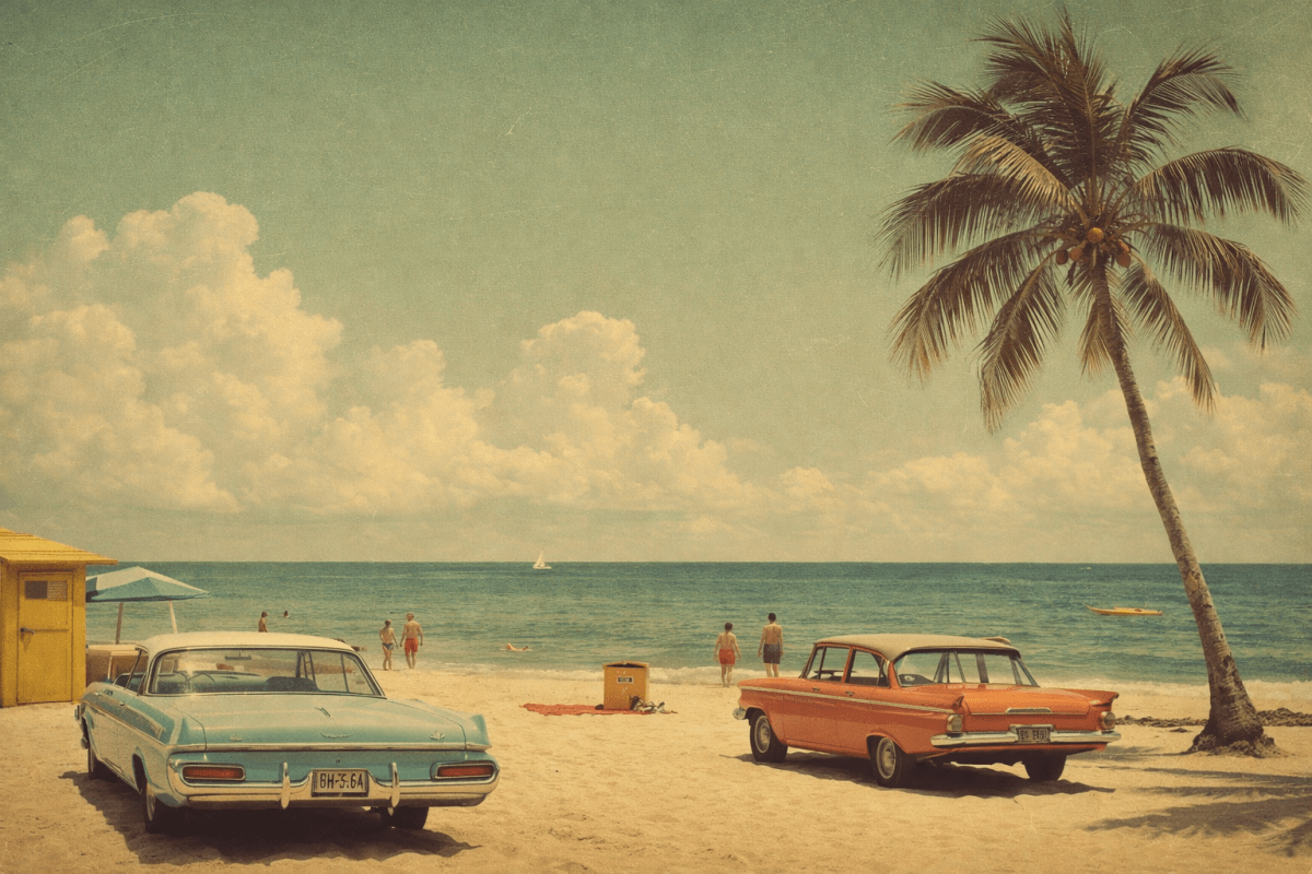 Coastal Retro Vibe