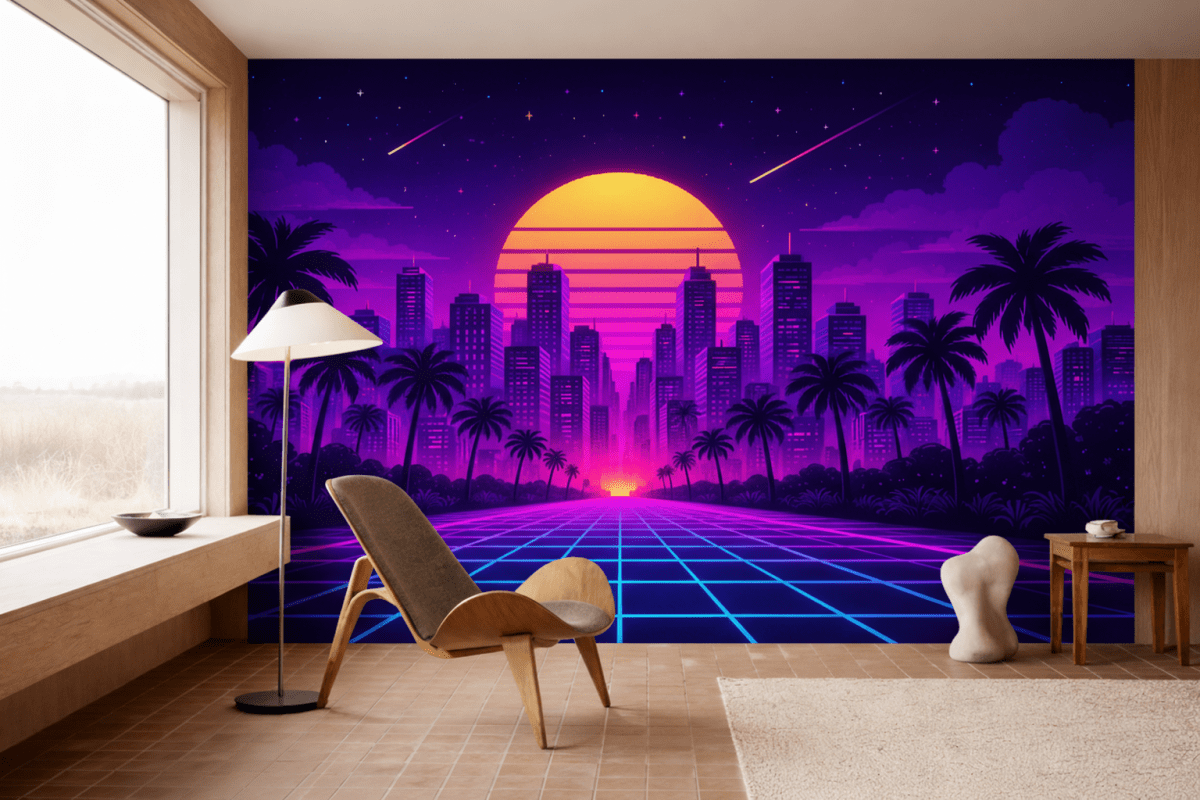 Neon Skyline Palette