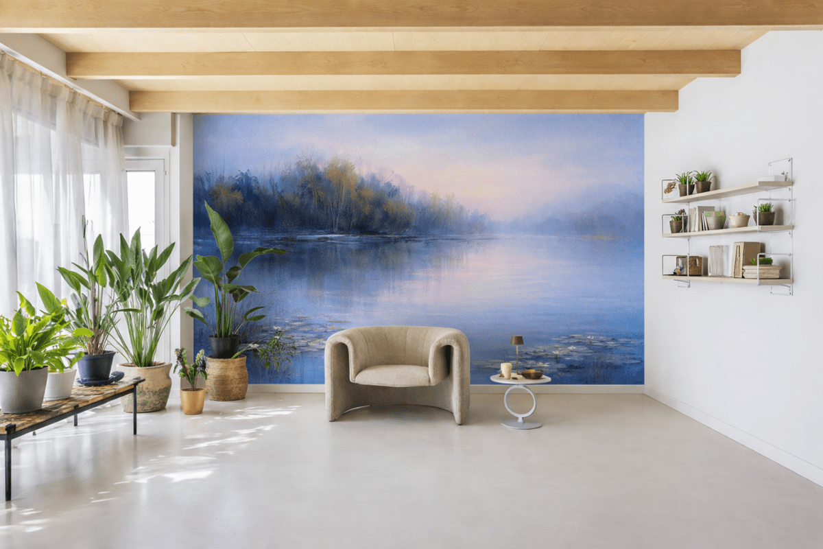 Misty Waterscape
