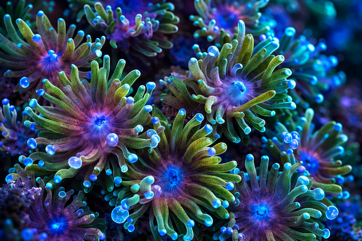 Frosted Marine Flora