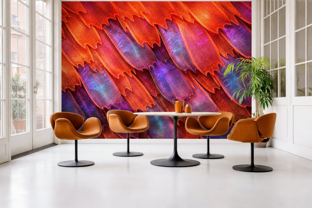 Iridescent Feathers