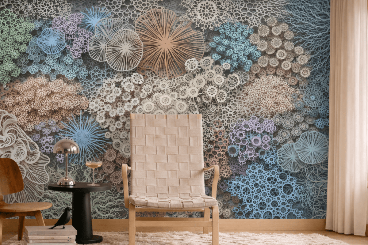 Coral Mosaic Fretwork