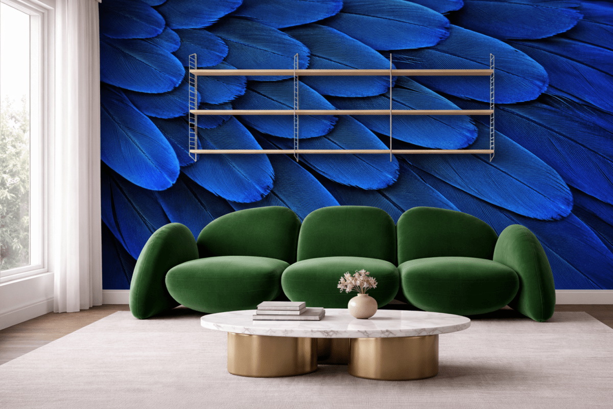 Midnight Feather Mosaic