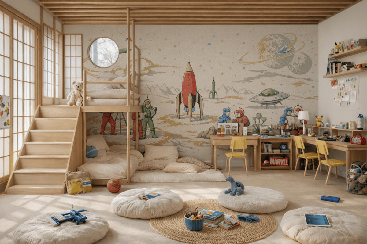 Galactic Exploration Scene