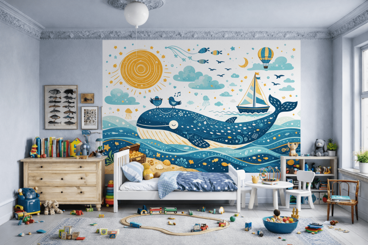 Whale Song Mural