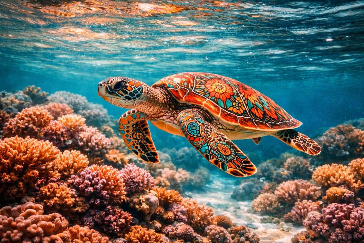 Coral Mosaic