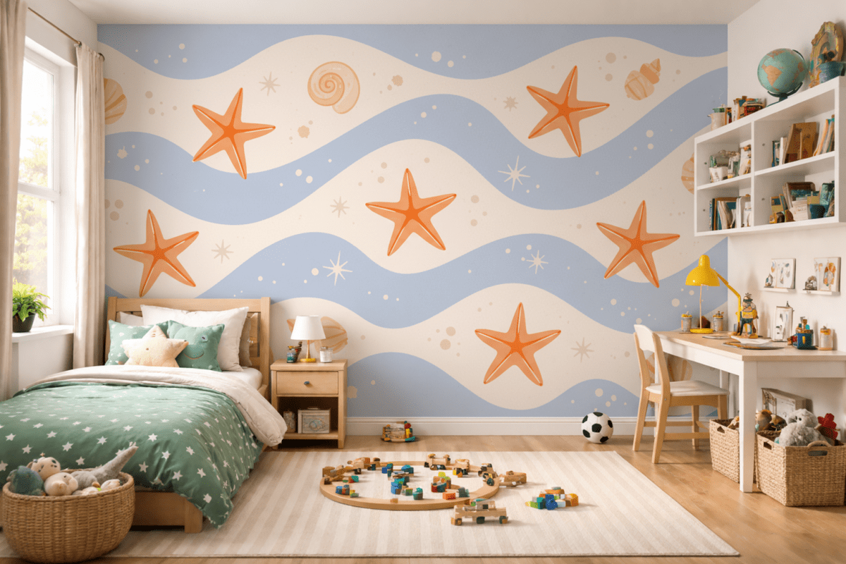 Coastal Whimsy Waves