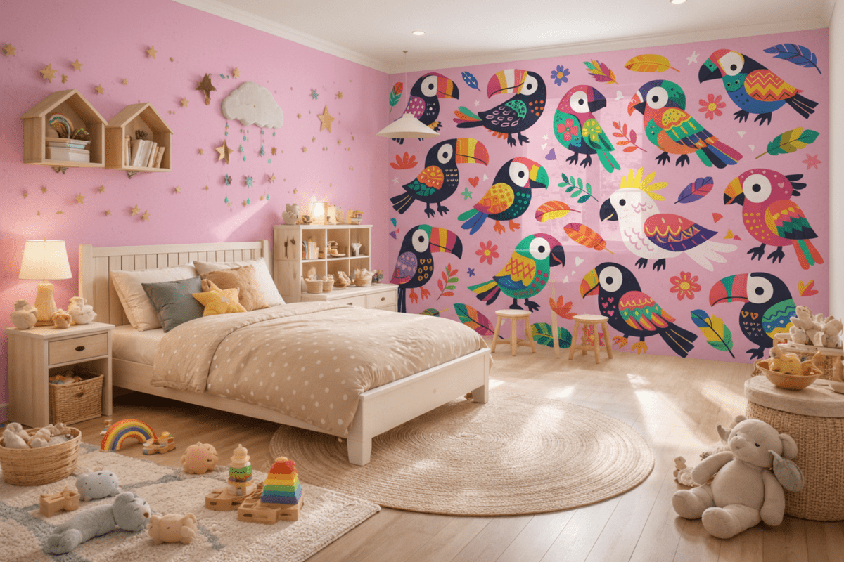 Tropical Feather Parade