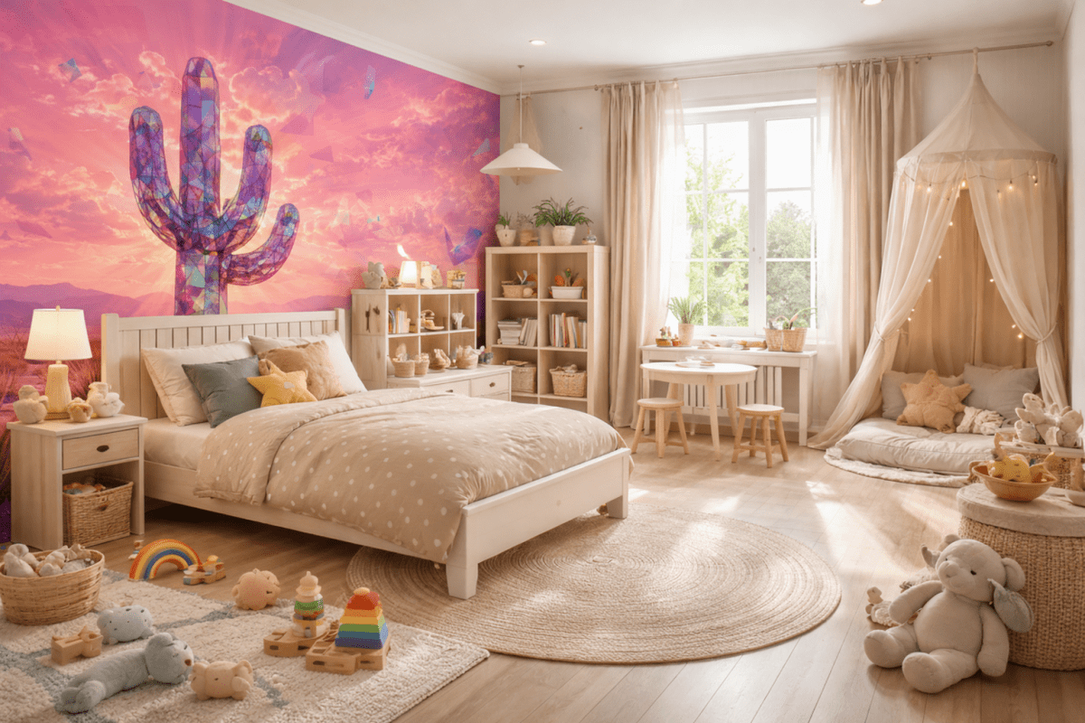 Prismatic Cactus Mirage