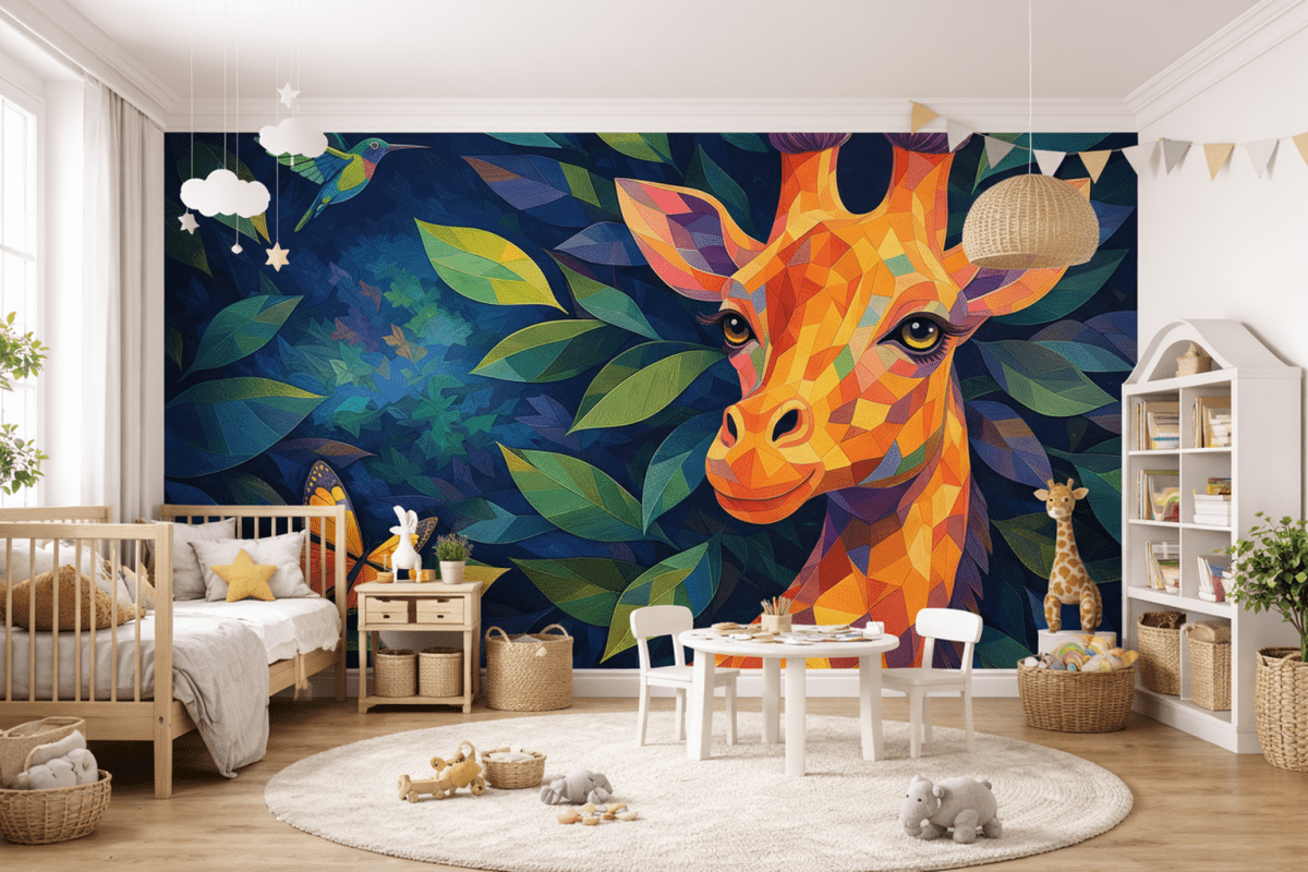 Giraffe Mosaic Encounter