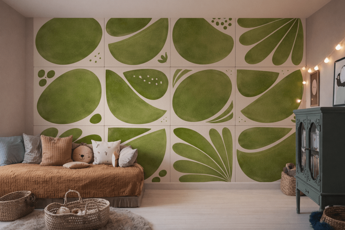 Verdant Palette Mural