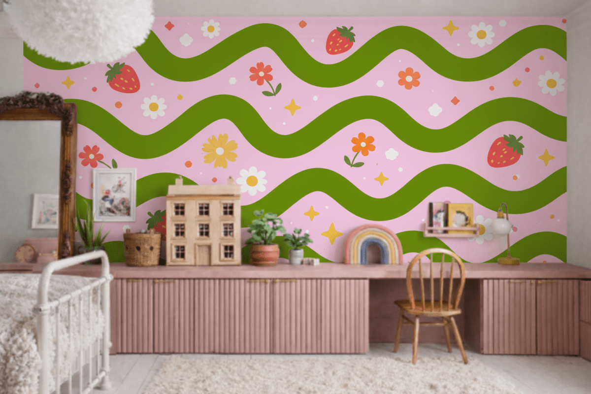 Strawberry Ripple Mosaic