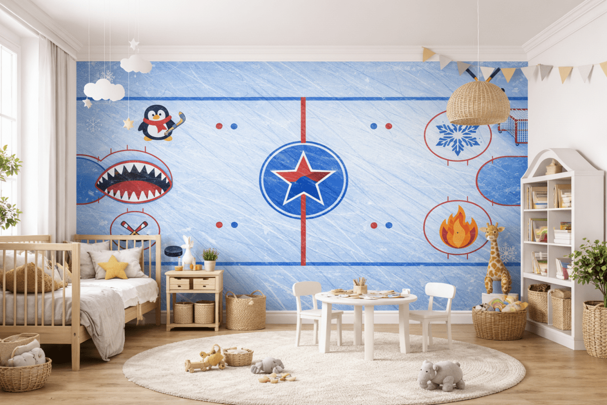 Frozen Arena Mural