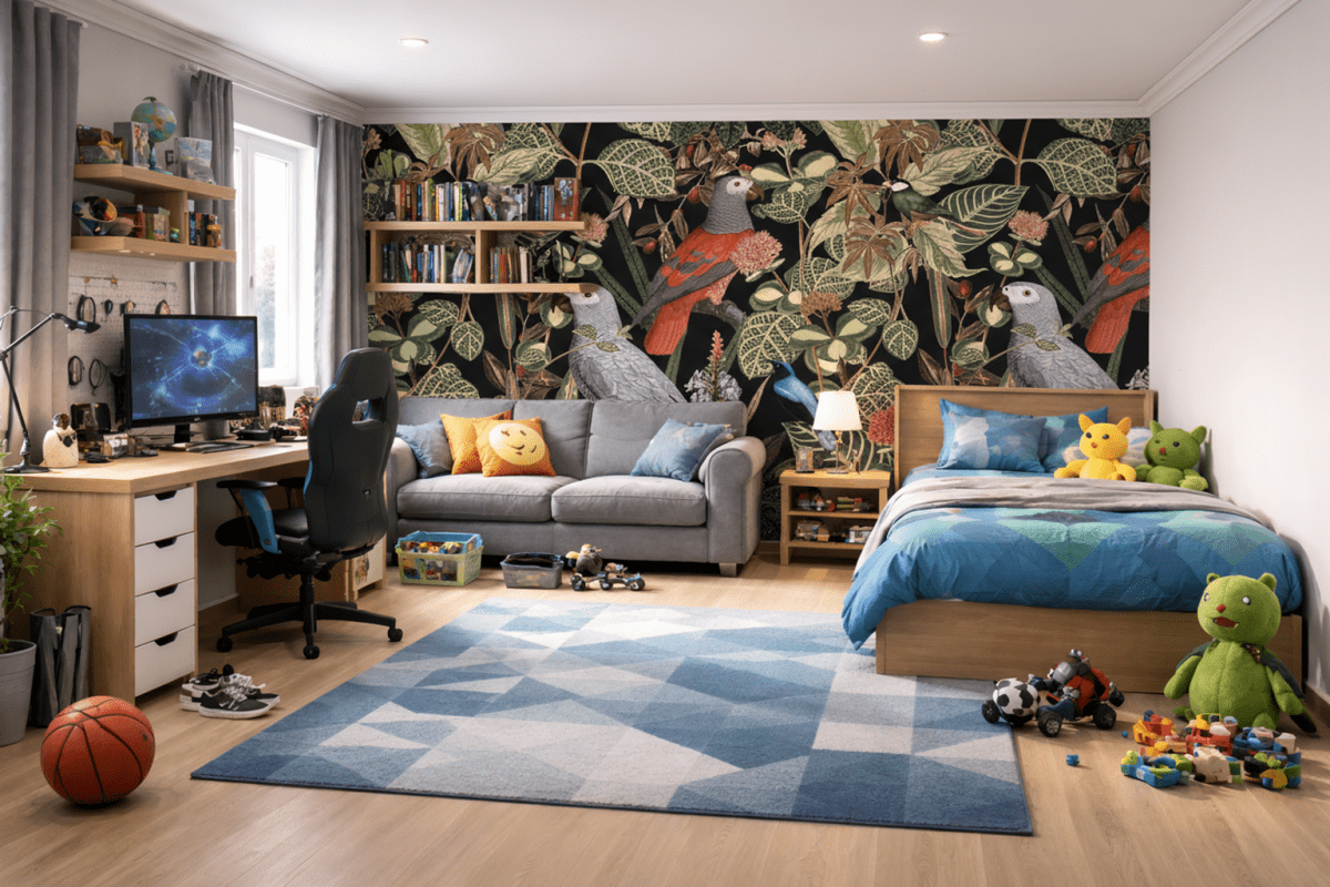 Tropical Avian Mosaic