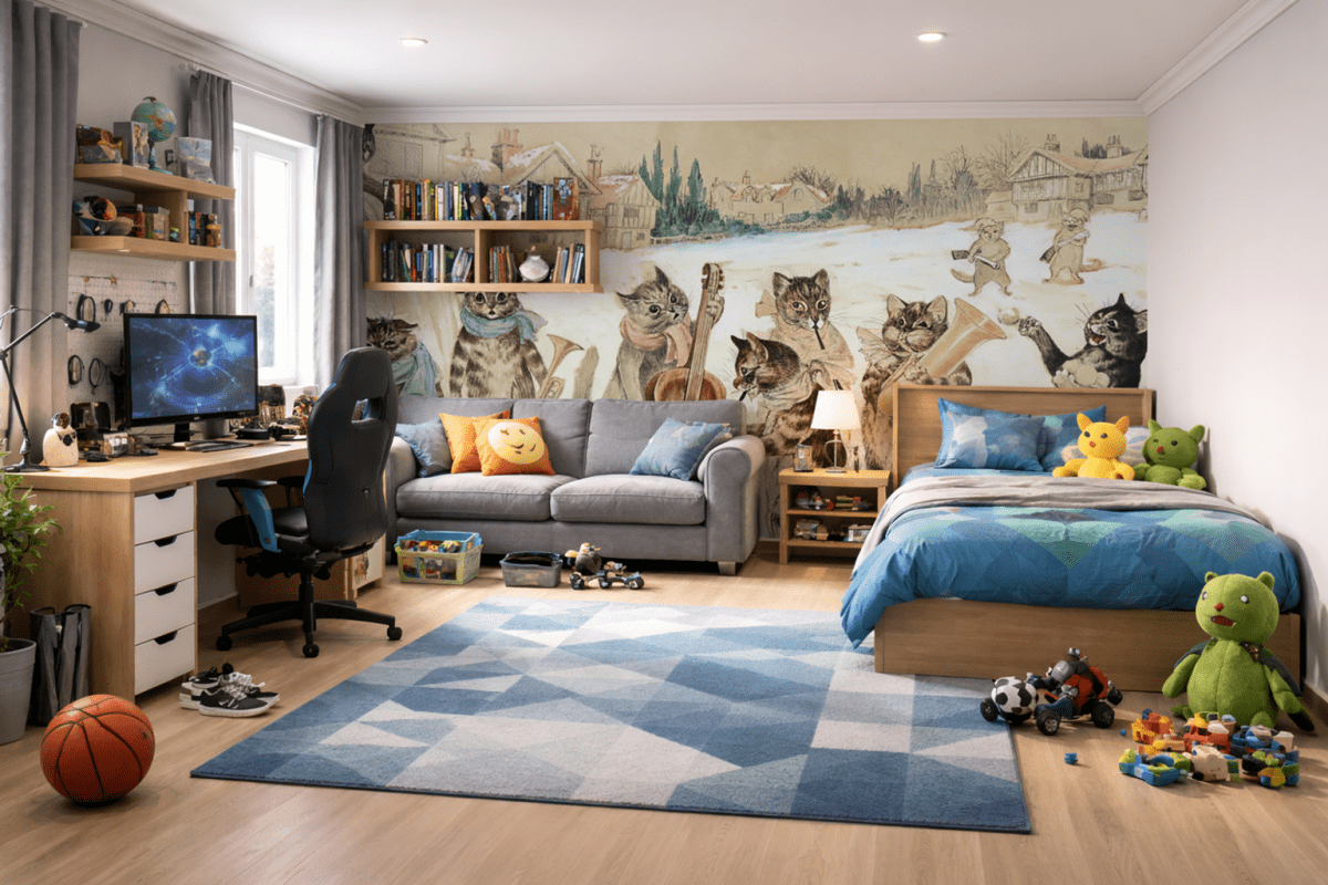 Festive Feline Orchestra