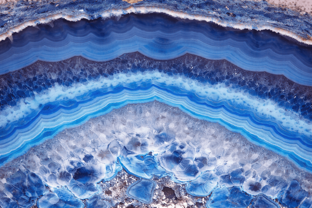 Aerial Agate Layers