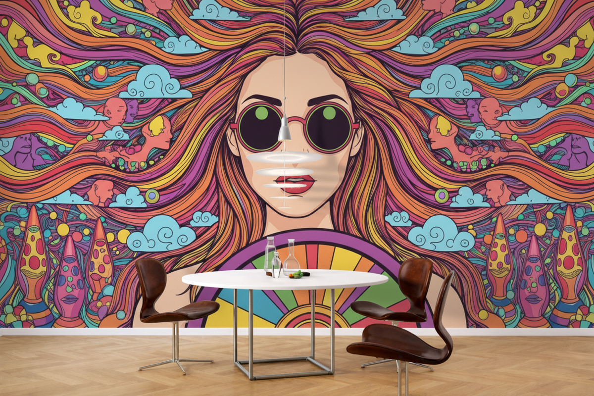 Colorful Psyche Swirl