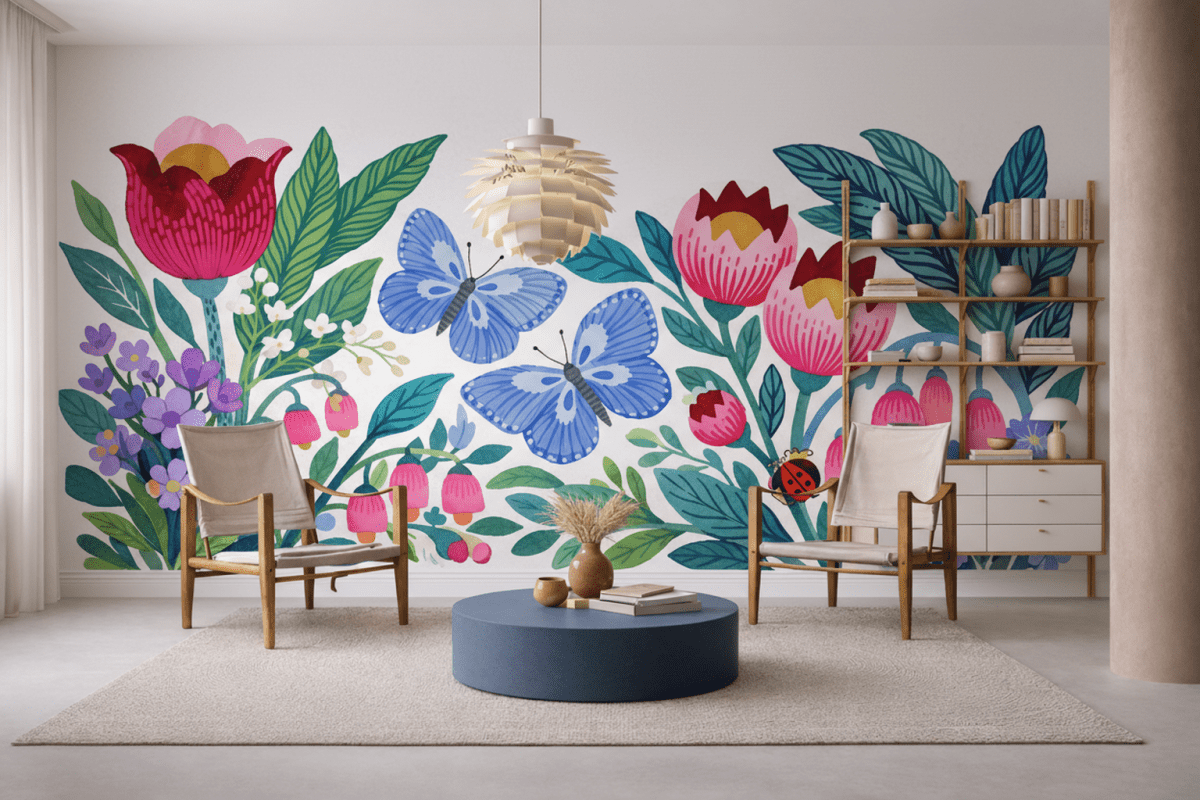 Butterfly Ink Garden