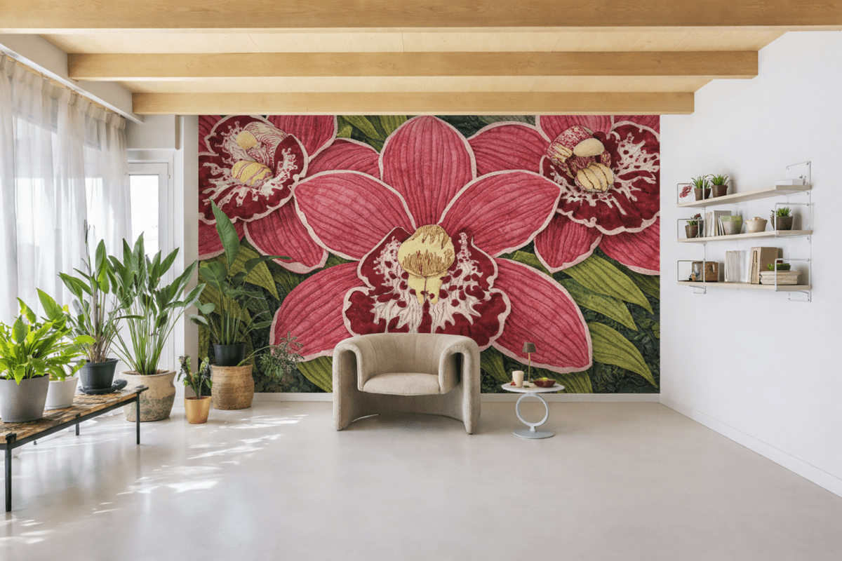 Velvet Orchid Blooms