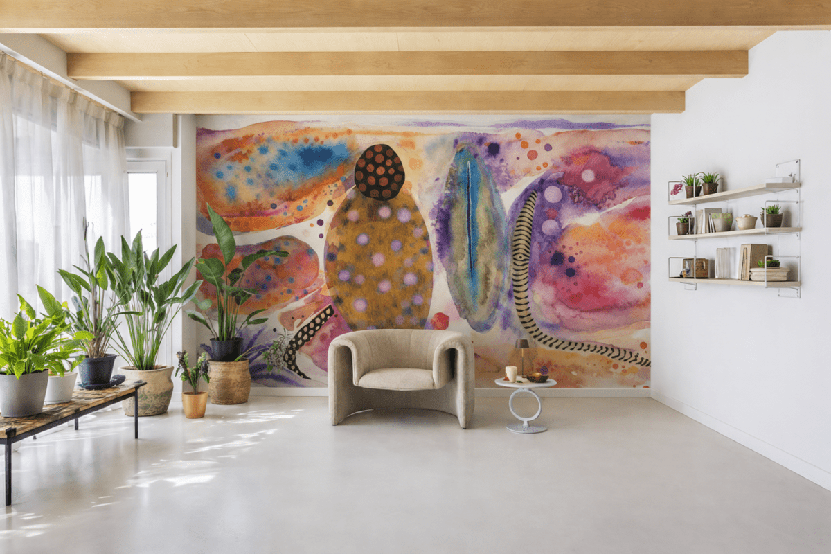 Eclectic Coral Tapestry