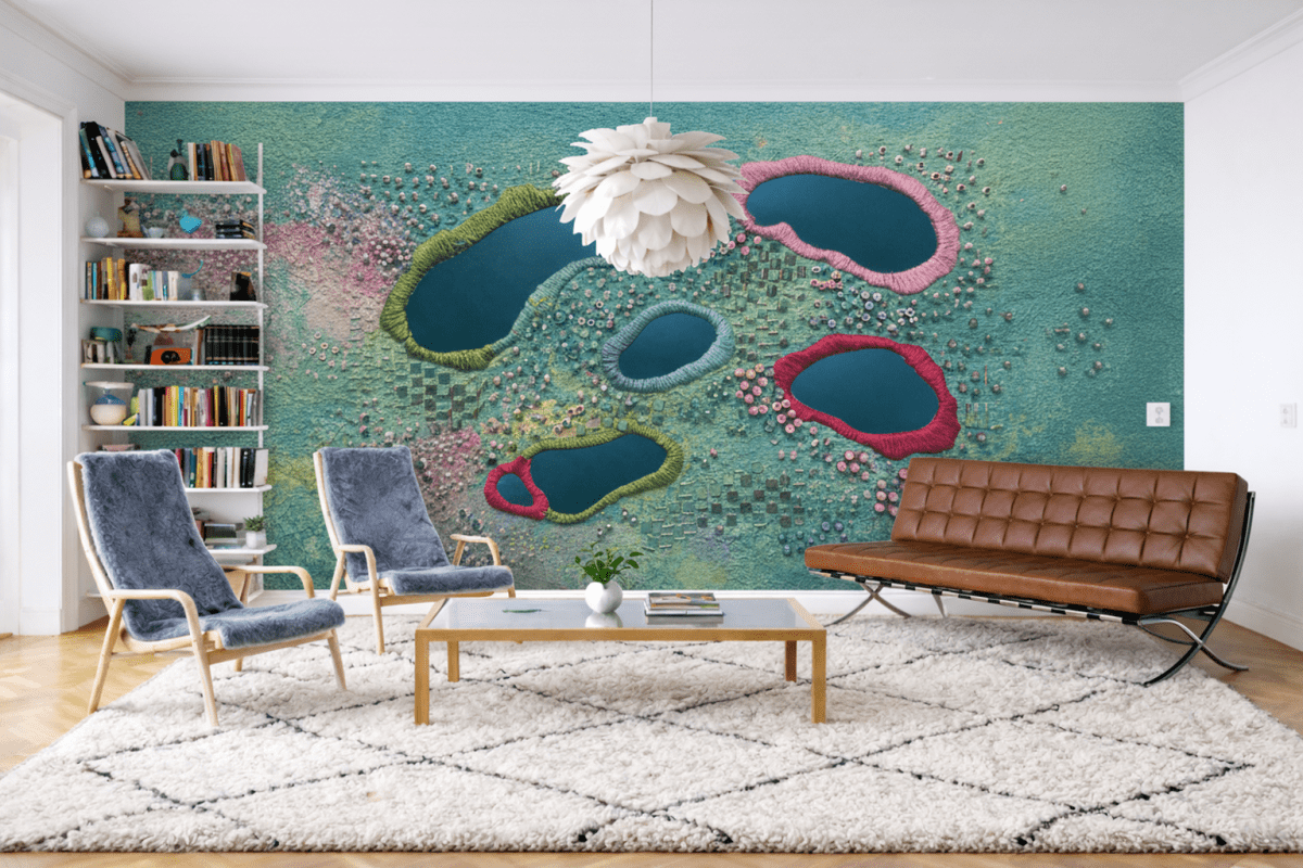 Textured Basin Tapestry