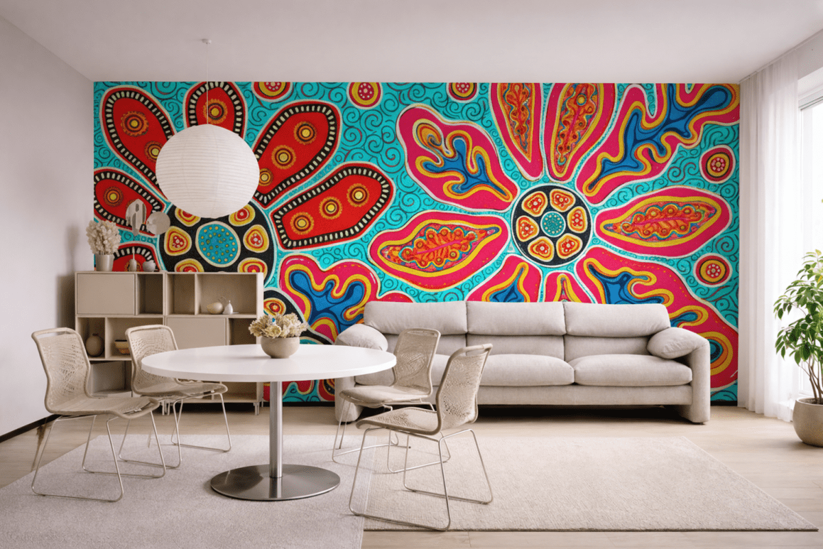 Vibrant Flora Burst