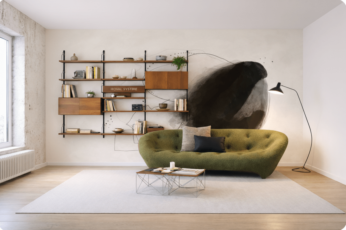 Obsidian Brushstroke