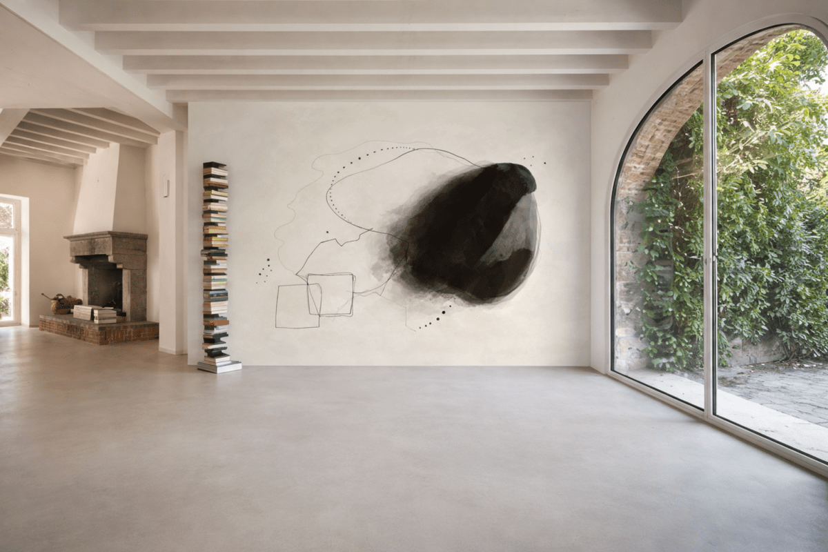 Obsidian Brushstroke