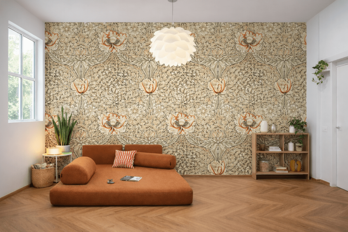 Rippled Floral Serenade