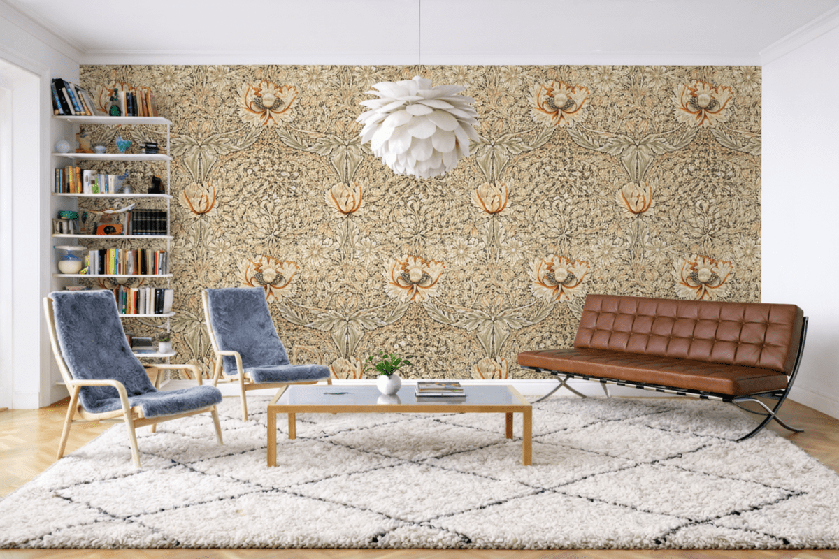 Rippled Floral Serenade