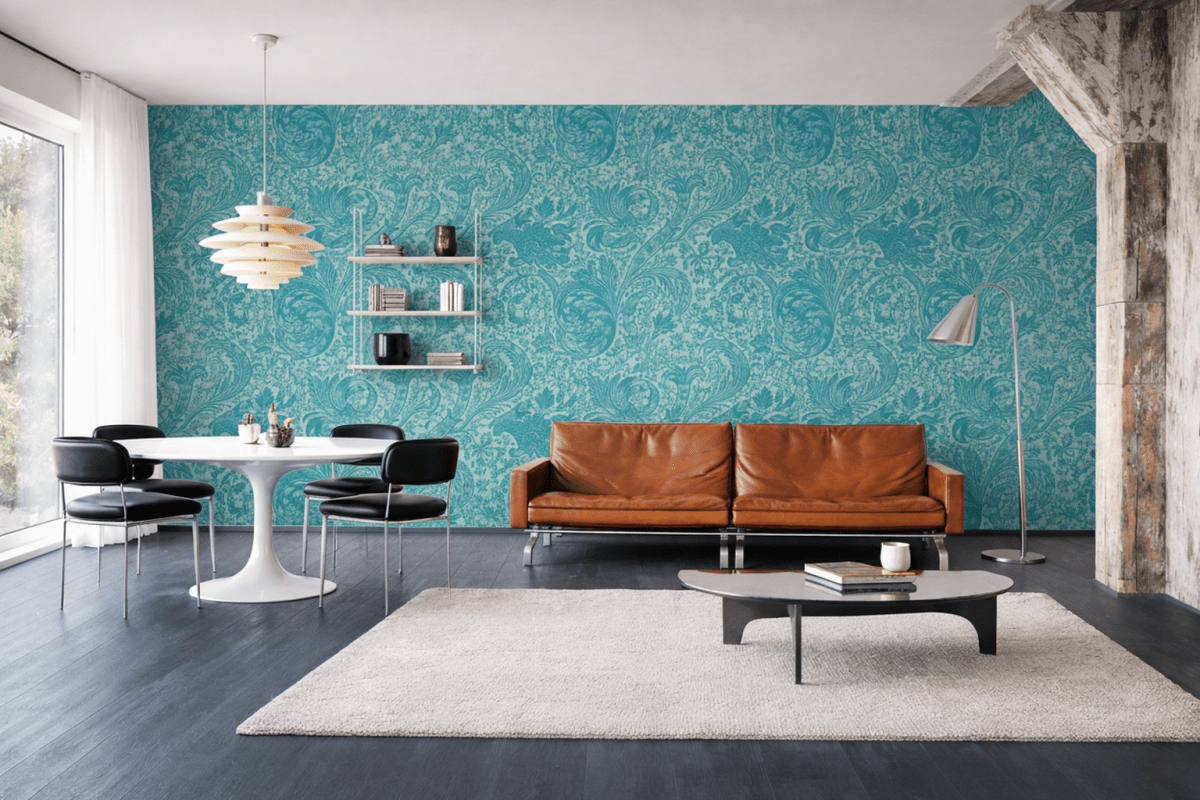 Azure Swirl Symphony