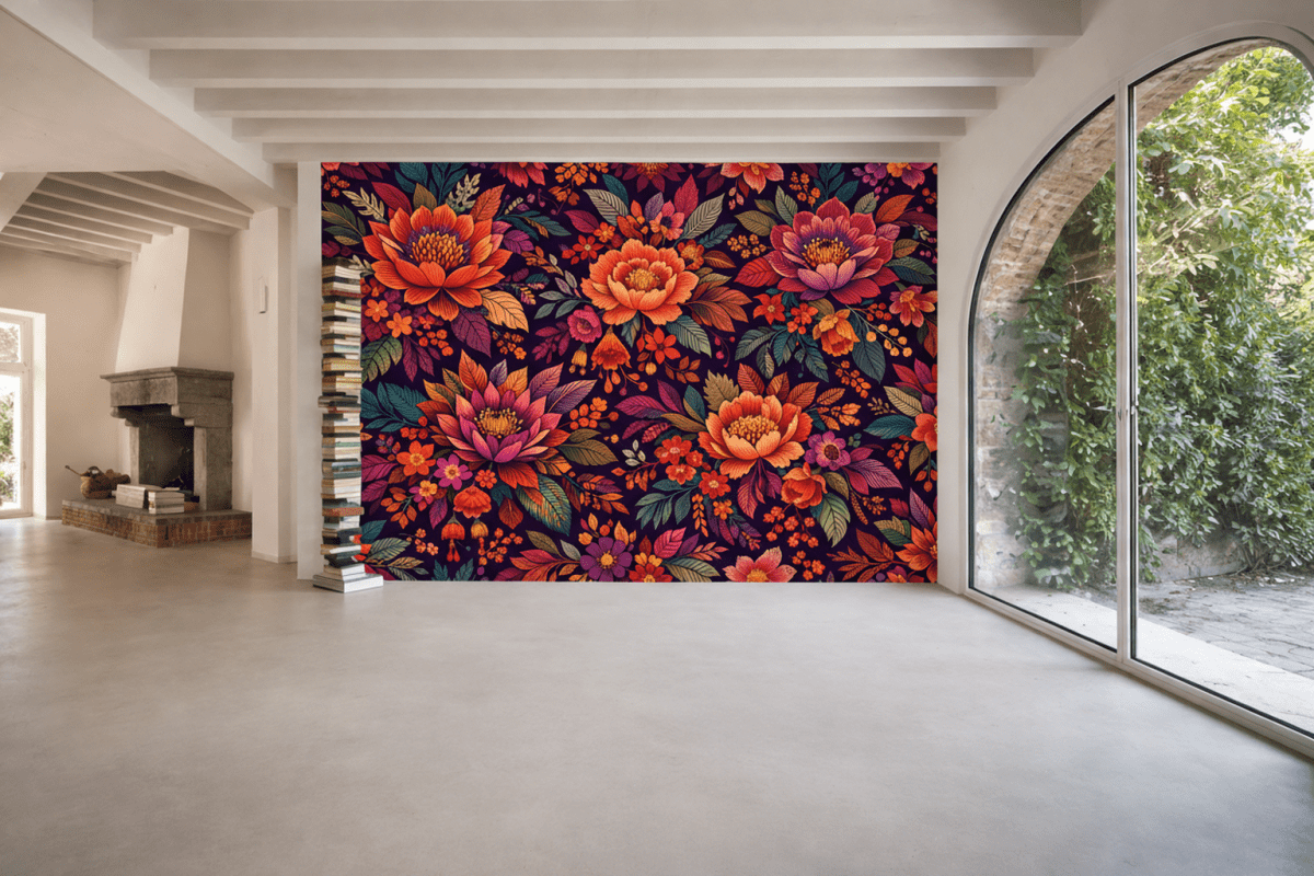 Vibrant Petal Symphony