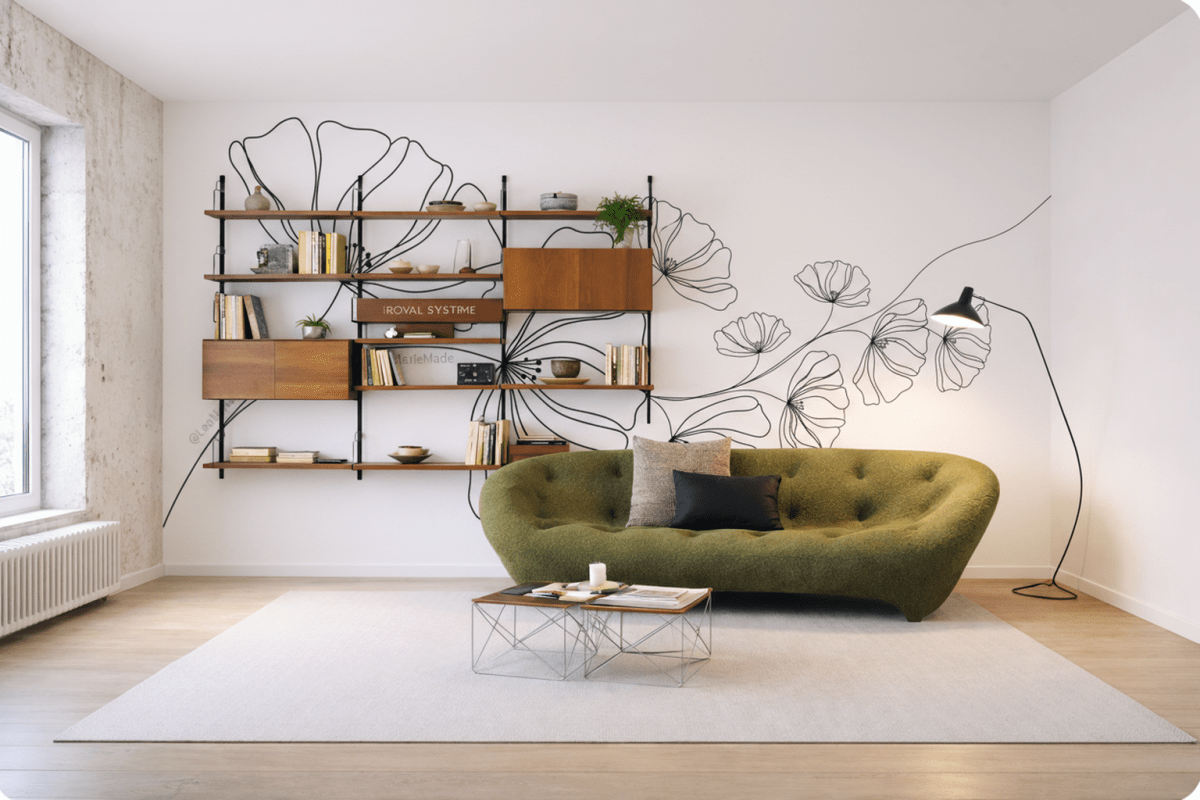 Ember Petal Linework