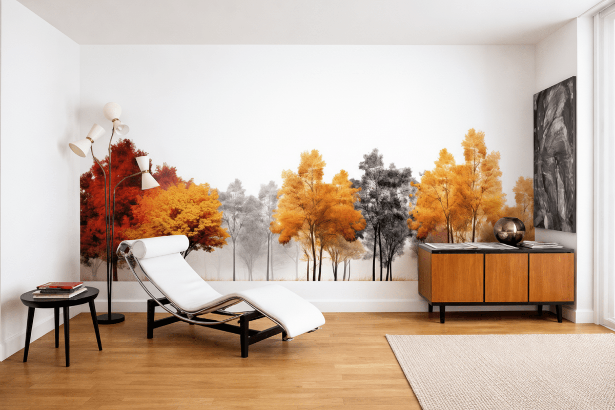 Amber Silhouette Grove