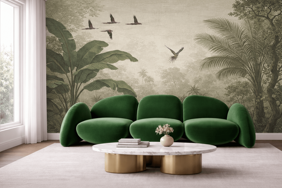 Saffron Jungle Reverie