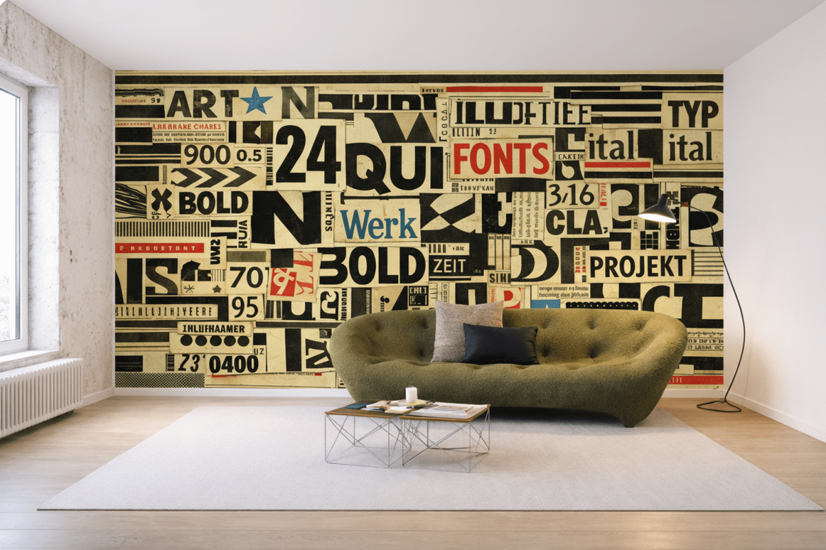 Typographic Chaotic Dance