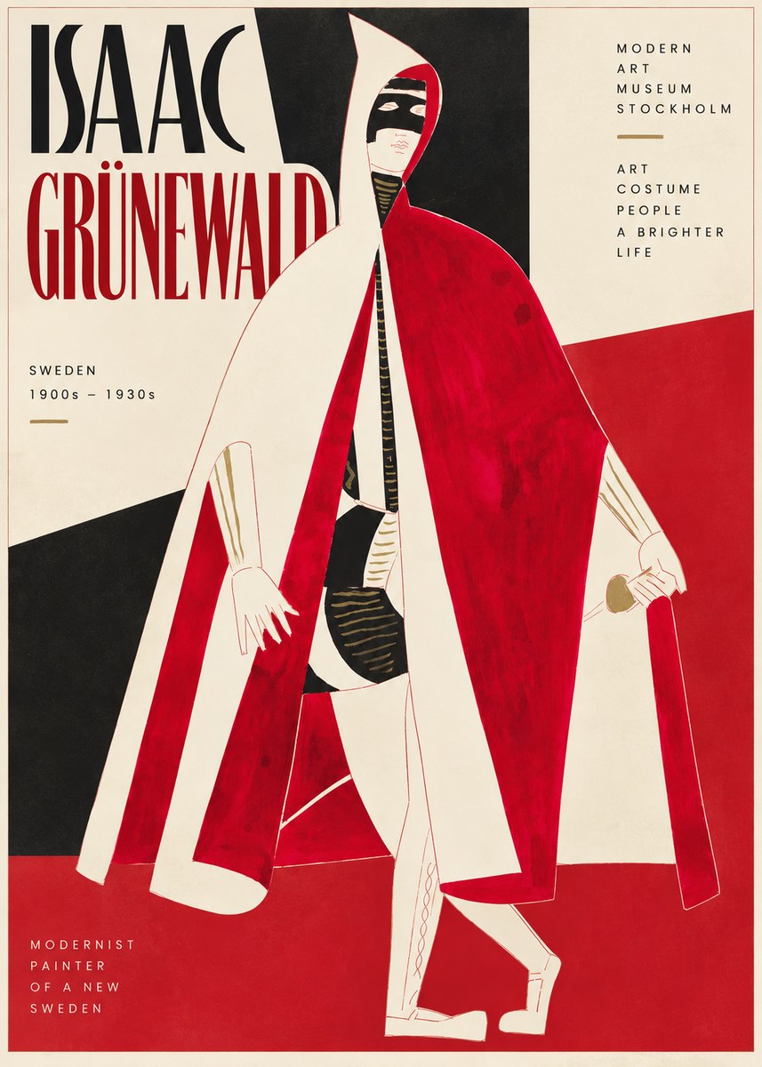 Isaac Grünewald Costume Design I No5 - Juliste