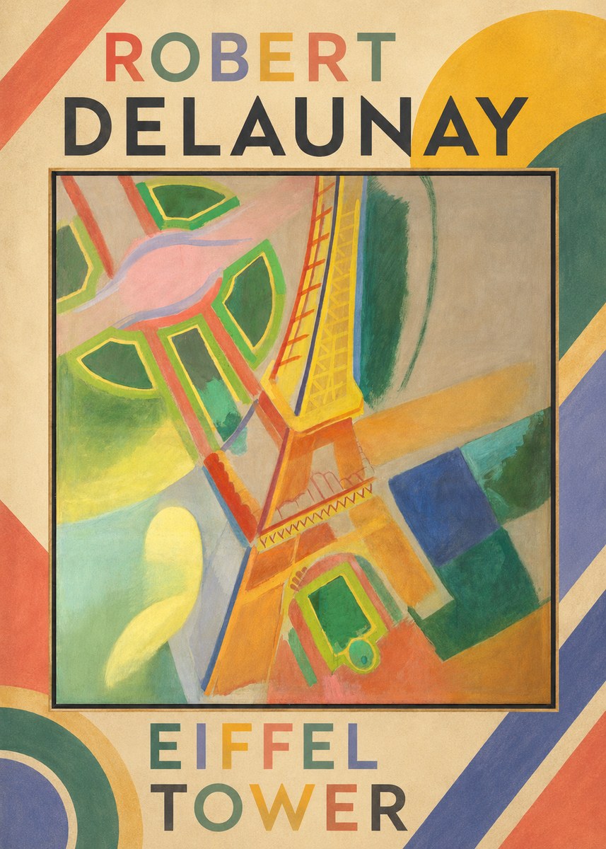 Robert Delaunay Eiffel Tower No1 - Juliste