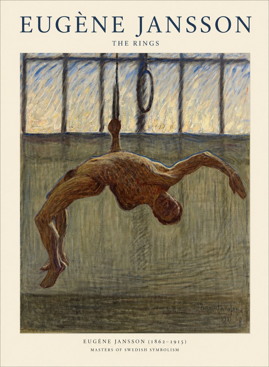 Eugène Jansson The Rings No1 - Juliste