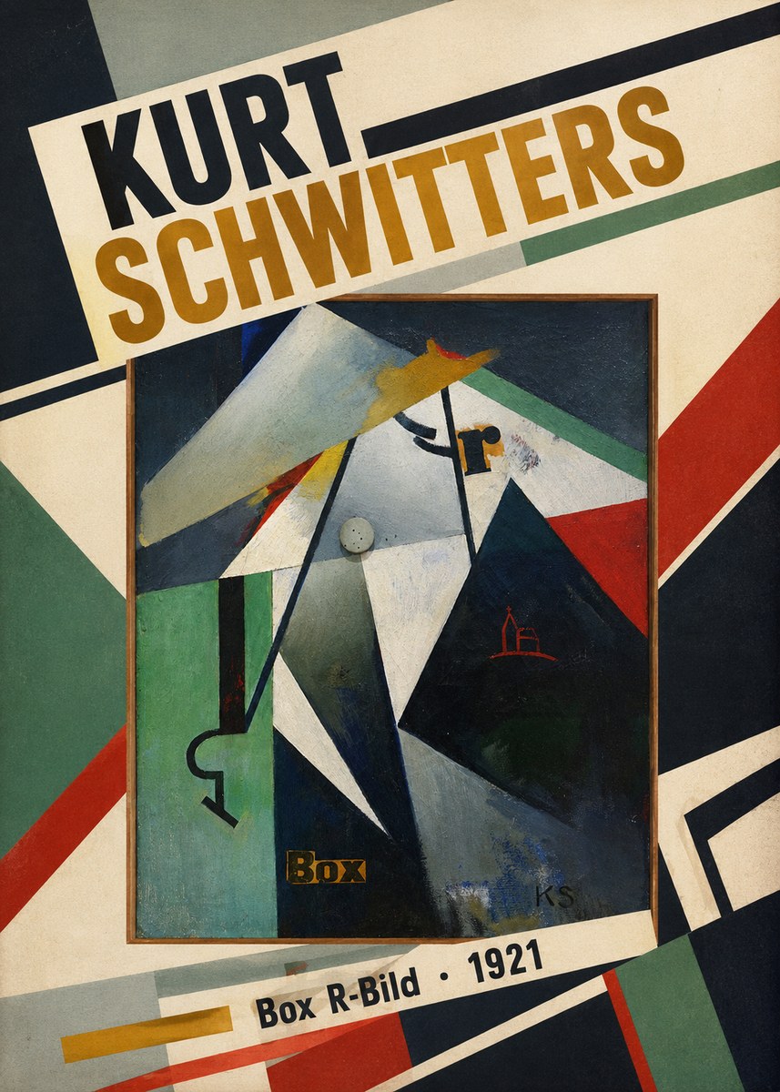 Kurt Schwitters Box R-bild No2 - Juliste