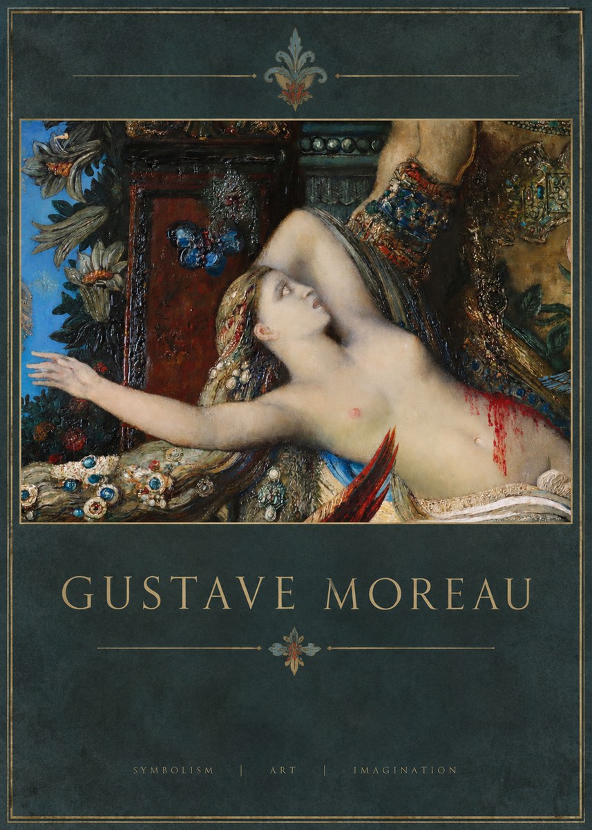 Gustave Moreau Salome I No2 - Juliste