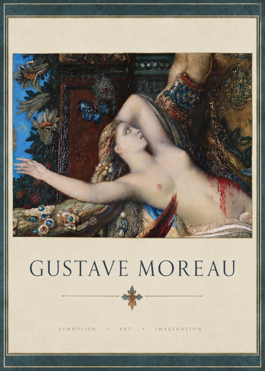 Gustave Moreau Salome I No4 - Juliste